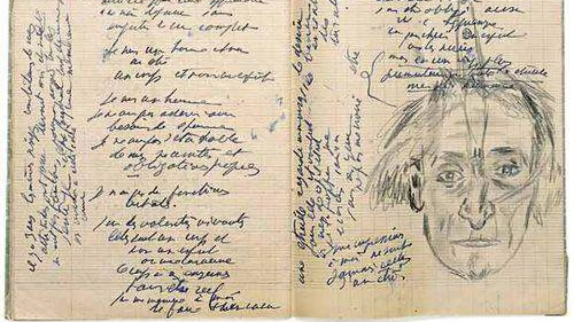 ATABAL 4 Libreta de apuntes de Artaud luego de su visita a los Tarahumaras